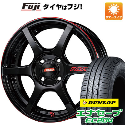 【新品 軽自動車】 夏タイヤ ホイール４本セット 165/50R16 ダンロップ エナセーブ EC204 レイズ グラムライツ 57C6 TIME ATTACK EDITION 16インチ｜fujidesignfurniture