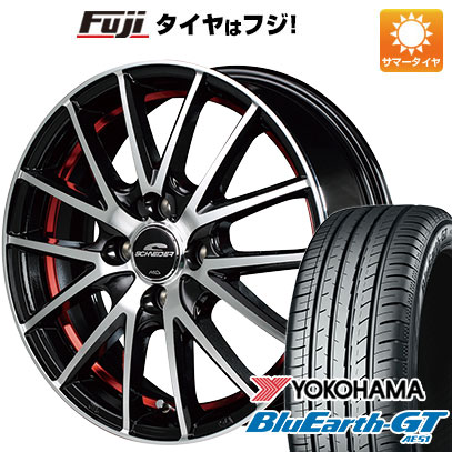 【新品国産4穴100車】 夏タイヤ ホイール4本セット 185/65R15 ヨコハマ ブルーアース GT AE51 MID シュナイダー RX27 15インチ :fuji 1921 132520 28578 28578:フジ スペシャルセレクション