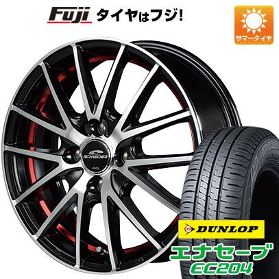 【新品 軽自動車】夏タイヤ ホイール4本セット 155/65R13 ダンロップ エナセーブ EC204 MID シュナイダー RX27 13インチ :fuji 21701 131886 25609 25609:フジ スペシャルセレクション