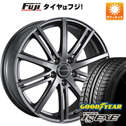 【新品国産5穴114.3車】 夏タイヤ ホイール4本セット 225/55R17 グッドイヤー イーグル エルエス エグゼ(限定) ブリヂストン バルミナ BR10 17インチ｜fujidesignfurniture