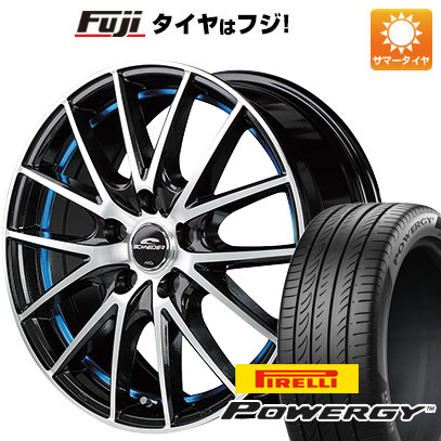 【新品国産5穴114.3車】 夏タイヤ ホイール4本セット 215/60R17 ピレリ パワジー MID シュナイダー RX27 17インチ :fuji 1843 133610 36988 36988:フジ スペシャルセレクション