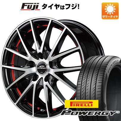 【新品国産5穴114.3車】 夏タイヤ ホイール4本セット 205/65R15 ピレリ パワジー MID シュナイダー RX27 15インチ :fuji 1981 132522 37004 37004:フジ スペシャルセレクション