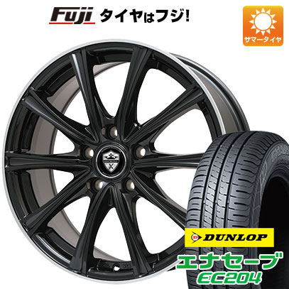 【新品国産5穴114.3車】 夏タイヤ ホイール4本セット 195/55R16 ダンロップ エナセーブ EC204 ブランドル ER16B 16インチ :fuji 11361 109707 25565 25565:フジ スペシャルセレクション