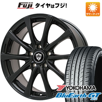 【新品国産5穴114.3車】 夏タイヤ ホイール4本セット 205/50R17 ヨコハマ ブルーアース GT AE51 ブランドル KF25B 17インチ｜fujidesignfurniture