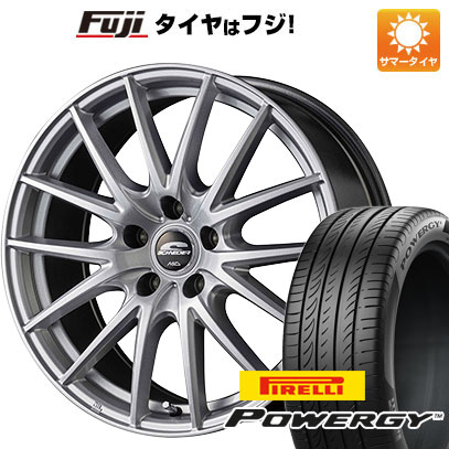 【新品国産5穴114.3車】 夏タイヤ ホイール４本セット 225/65R17 ピレリ パワジー MID シュナイダー SQ27 17インチ :fuji 2182 126024 41417 41417:フジ スペシャルセレクション