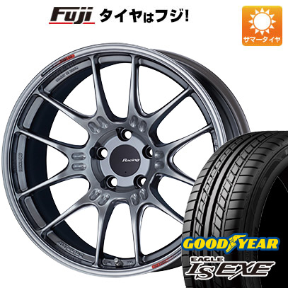 【新品国産5穴114.3車】 夏タイヤ ホイール４本セット 225/55R17 グッドイヤー イーグル エルエス エグゼ(限定) エンケイ GTC02 17インチ :fuji 1861 150835 32119 32119:フジ スペシャルセレクション