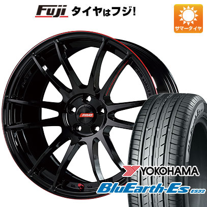 【新品国産5穴100車】 夏タイヤ ホイール4本セット 205/50R17 ヨコハマ ブルーアース ES32 レイズ グラムライツ 57エクストリーム REV LIMIT EDITION 17インチ :fuji 1671 139306 35478 35478:フジ スペシャルセレクション