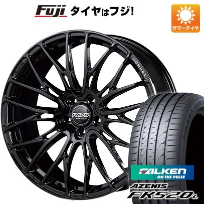 【新品国産5穴114.3車】 夏タイヤ ホイール4本セット 245/35R19 ファルケン アゼニス FK520L レイズ ホムラ 2X10BD 19インチ :fuji 1123 140009 40749 40749:フジ スペシャルセレクション