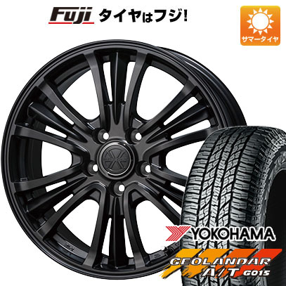 【新品国産5穴114.3車】 夏タイヤ ホイール4本セット 245/65R17 ヨコハマ ジオランダー A/T G015 OWL/RBL トピー バザルト X タイプ2 17インチ :fuji 19901 106456 31579 31579:フジ スペシャルセレクション