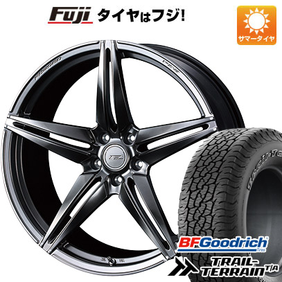 【新品国産車用 5穴114.3車】 夏タイヤ ホイール4本セット 235/60R18 BFグッドリッチ トレールテレーンT/A ORBL ウェッズ F-ZERO FZ-3 18インチ