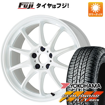 【新品国産5穴100車】 夏タイヤ ホイール4本セット 225/55R18 ヨコハマ ジオランダー A/T G015 RBL ワーク エモーション ZR10 18インチ :fuji 2288 142007 23760 23760:フジ スペシャルセレクション