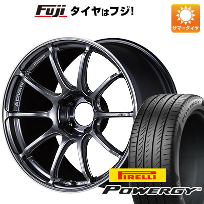 【新品国産車用 5穴114.3車】 夏タイヤ ホイール4本セット 235/55R19 ピレリ パワジー ヨコハマ アドバンレーシング RSIII 19インチ