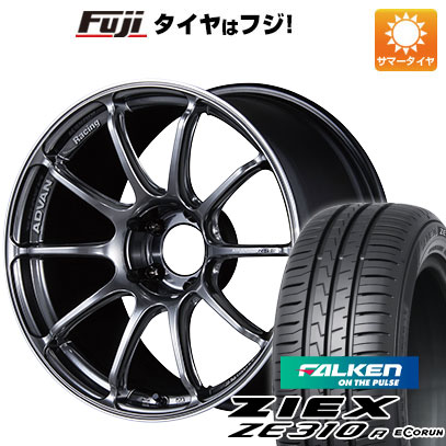 【新品国産車用 5穴100車】 夏タイヤ ホイール4本セット 215/40R18 ファルケン ジークス ZE310R エコラン（限定） ヨコハマ アドバンレーシング RSIII 18インチ