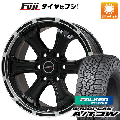 【新品国産6穴139.7車】 夏タイヤ ホイール4本セット 315/75R16 ファルケン ワイルドピーク A/T3W ビッグウエイ B MUD K 16インチ :fuji 11821 109257 31926 31926:フジ スペシャルセレクション