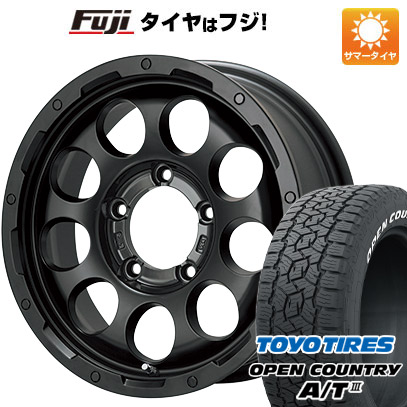 【新品】ジムニーシエラ 夏タイヤ ホイール４本セット 215/70R16 トーヨー オープンカントリー A/T III RWL/RBL レアマイスター LMG CS-9 16インチ｜fujidesignfurniture