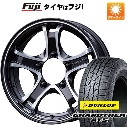 【新品】ジムニー 夏タイヤ ホイール4本セット 175/80R16 ダンロップ グラントレック AT5 エムズスピード キーラー 16インチ :fuji 16701 109137 32872 32872:フジ スペシャルセレクション