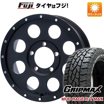 【新品】ジムニー 夏タイヤ ホイール４本セット 175/80R16 グリップマックス マッドレイジR/T MAX RWL(限定) ソリッドレーシング Iメタル X2 16インチ :fuji 16701 110395 43256 43256:フジ スペシャルセレクション