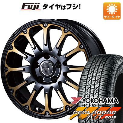 【新品国産5穴114.3車】 夏タイヤ ホイール4本セット 225/70R16 ヨコハマ ジオランダー A/T G015 RBL SSR ディバイド FT 16インチ :fuji 2563 142966 22909 22909:フジ スペシャルセレクション