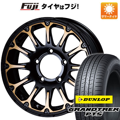 【新品】ジムニー 夏タイヤ ホイール4本セット 175/80R16 ダンロップ グラントレック PT5 SSR ディバイド FT 16インチ :fuji 16701 142965 40811 40811:フジ スペシャルセレクション