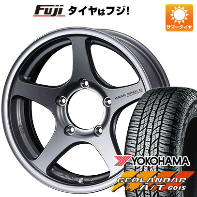 【新品】ジムニーシエラ 夏タイヤ ホイール4本セット 225/70R16 ヨコハマ ジオランダー A/T G015 RBL ウェッズ ハセスペック2 16インチ :fuji 16701 132760 22909 22909:フジ スペシャルセレクション