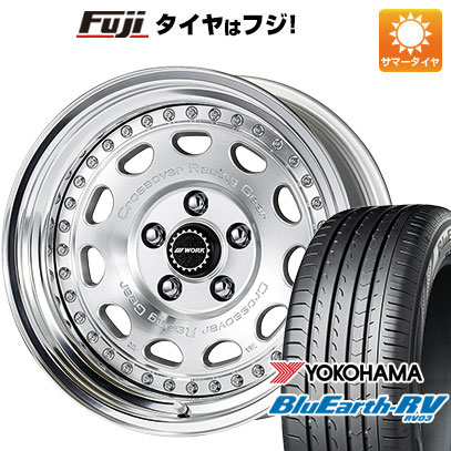 【パンク保証付】【新品国産5穴114.3車】 夏タイヤ ホイール4本セット 215/65R16 ヨコハマ ブルーアース RV 03 ワーク クラッグ ガルバトレ 16インチ :fuji 1310 145485 36883 36883:フジ スペシャルセレクション