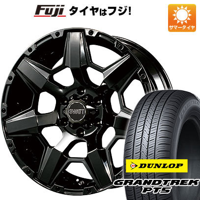 【新品国産6穴139.7車】 夏タイヤ ホイール4本セット 265/65R17 ダンロップ グラントレック PT5 クライメイト スワット【限定】 17インチ :fuji 11822 140075 40833 40833:フジ スペシャルセレクション