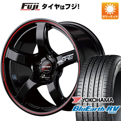 【パンク保証付】【新品国産5穴114.3車】 夏タイヤ ホイール4本セット 235/50R18 ヨコハマ ブルーアース RV 03 MID RMP レーシング R50 18インチ :fuji 454 135598 36871 36871:フジ スペシャルセレクション