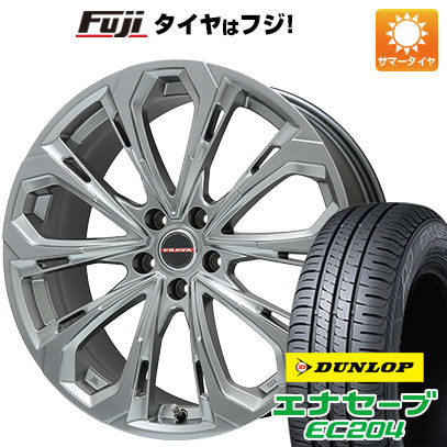 【新品国産5穴114.3車】 夏タイヤ ホイール4本セット 225/50R18 ダンロップ エナセーブ EC204 ビッグウエイ LEYSEEN プラバ5X 18インチ :fuji 1301 115000 25554 25554:フジ スペシャルセレクション