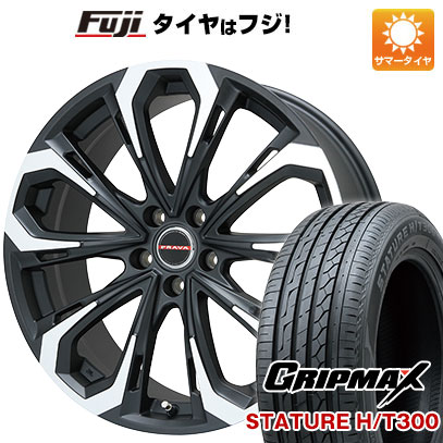 【新品国産5穴114.3車】 夏タイヤ ホイール4本セット 235/55R18 グリップマックス スタチャー H/T300 BSW（限定） ビッグウエイ LEYSEEN プラバ5X 18インチ :fuji 1303 115005 40205 40205:フジ スペシャルセレクション