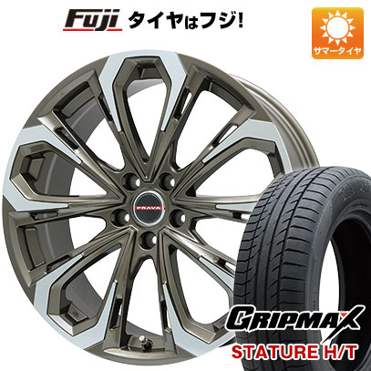 【新品国産5穴114.3車】 夏タイヤ ホイール4本セット 235/55R18 グリップマックス スタチャー H/T BSW（限定） ビッグウエイ LEYSEEN プラバ5X 18インチ :fuji 1303 115004 38304 38304:フジ スペシャルセレクション