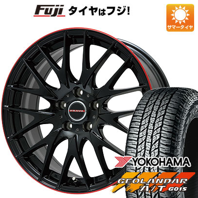 【新品国産5穴114.3車】 夏タイヤ ホイール4本セット 225/60R18 ヨコハマ ジオランダー A/T G015 RBL ビッグウエイ LEYSEEN プラバ9M 18インチ :fuji 1341 114668 31742 31742:フジ スペシャルセレクション