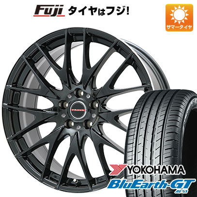 【新品国産5穴114.3車】 夏タイヤ ホイール4本セット 205/50R17 ヨコハマ ブルーアース GT AE51 ビッグウエイ LEYSEEN プラバ9M 17インチ :fuji 1672 114830 28551 28551:フジ スペシャルセレクション