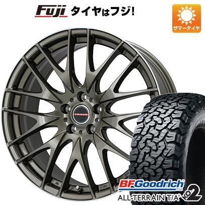 【新品国産5穴114.3車】 夏タイヤ ホイール4本セット 225/65R17 BFグッドリッチ オールテレーンT/A KO2 RBL ビッグウエイ LEYSEEN プラバ9M 17インチ :fuji 2182 114804 23750 23750:フジ スペシャルセレクション