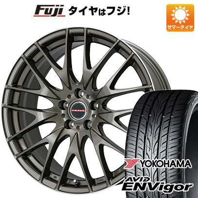 【新品国産5穴114.3車】 夏タイヤ ホイール４本セット 225/55R18 ヨコハマ エイビッド エンビガーS321 ビッグウエイ LEYSEEN プラバ9M 18インチ :fuji 1321 114669 43106 43106:フジ スペシャルセレクション