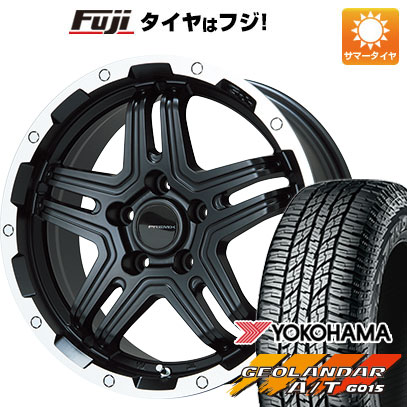 【新品国産5穴114.3車】 夏タイヤ ホイール4本セット 225/60R17 ヨコハマ ジオランダー A/T G015 OWL/RBL プレミックス グラバス J2 17インチ :fuji 1845 112706 34892 34892:フジ スペシャルセレクション