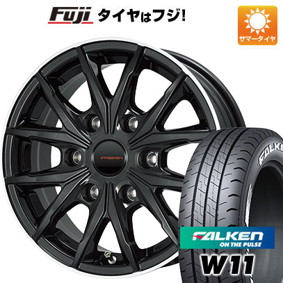 【新品】ハイエース200系 夏タイヤ ホイール4本セット 215/65R16 109/107N ファルケン W11 ブランドル P45BP 16インチ :fuji 2186 116712 29685 29685:フジ スペシャルセレクション