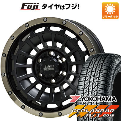 【新品】プラド 夏タイヤ ホイール4本セット 265/65R17 ヨコハマ ジオランダー A/T G015 OWL/RBL ホットスタッフ バークレイハードロック ローガン 17インチ :fuji 11822 146431 30618 30618:フジ スペシャルセレクション