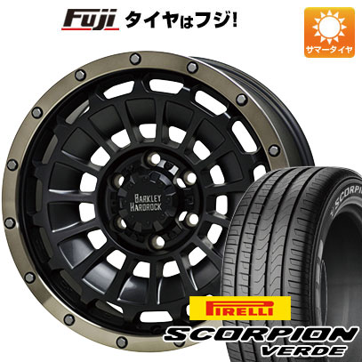 【新品国産5穴114.3車】 夏タイヤ ホイール4本セット 215/70R16 ピレリ スコーピオン ヴェルデ ホットスタッフ バークレイハードロック ローガン 16インチ :fuji 1581 146427 15757 15757:フジ スペシャルセレクション