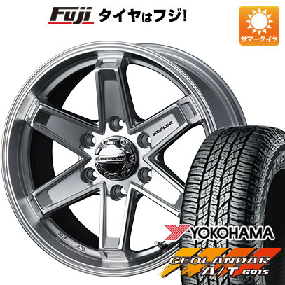 【新品国産6穴139.7車】 夏タイヤ ホイール4本セット 265/65R17 ヨコハマ ジオランダー A/T G015 OWL/RBL ウェッズ キーラー タクティクス 17インチ :fuji 11822 123091 30618 30618:フジ スペシャルセレクション