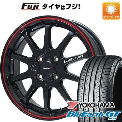 【新品国産4穴100車】 夏タイヤ ホイール4本セット 195/50R16 ヨコハマ ブルーアース GT AE51 レアマイスター LMスポーツLM 10R 16インチ :fuji 1502 116212 28561 28561:フジ スペシャルセレクション