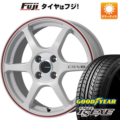 【新品国産5穴114.3車】 夏タイヤ ホイール4本セット 225/55R17 グッドイヤー イーグル エルエス エグゼ(限定) レアマイスター CS V6 17インチ :fuji 1861 116734 32119 32119:フジ スペシャルセレクション