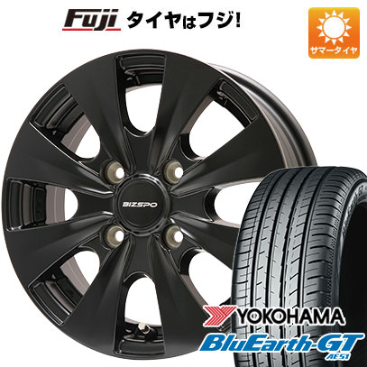 【新品国産4穴100車】 夏タイヤ ホイール4本セット 175/65R14 ヨコハマ ブルーアース GT AE51 ブランドル S163B 14インチ｜fujidesignfurniture