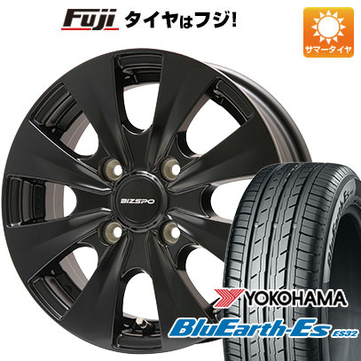 【新品国産4穴100車】 夏タイヤ ホイール4本セット 165/70R14 ヨコハマ ブルーアース ES32 ブランドル S163B 14インチ :fuji 10221 110761 35548 35548:フジ スペシャルセレクション