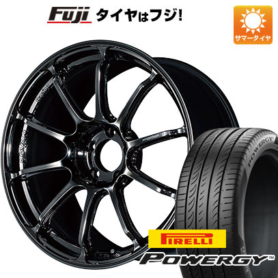 【新品国産車用 5穴114.3車】 夏タイヤ ホイール4本セット 225/55R19 ピレリ パワジー ヨコハマ アドバンレーシング RSIII 19インチ