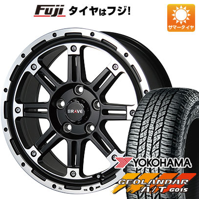 【新品国産5穴114.3車】 夏タイヤ ホイール4本セット 245/70R16 ヨコハマ ジオランダー A/T G015 RBL ブレスト バーンズテック ブレイブストリーム 16インチ :fuji 15841 126125 22910 22910:フジ スペシャルセレクション