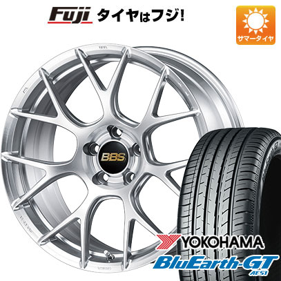 【新品国産5穴100車】 夏タイヤ ホイール４本セット 225/40R18 ヨコハマ ブルーアース GT AE51 BBS JAPAN RE V7 18インチ :fuji 2287 147843 28537 28537:フジ スペシャルセレクション