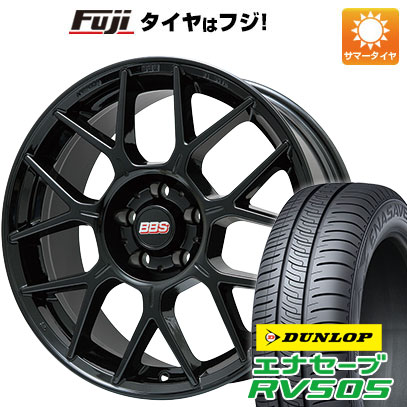 【新品国産車用 5穴114.3車】 夏タイヤ ホイール4本セット 225/45R19 ダンロップ エナセーブ RV505 BBS GERMANY XR グロスブラック 19インチ