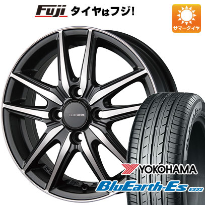 【新品国産4穴100車】 夏タイヤ ホイール4本セット 185/55R15 ヨコハマ ブルーアース ES32 ブリヂストン エコフォルム CRS20 15インチ :fuji 1846 119663 35507 35507:フジ スペシャルセレクション