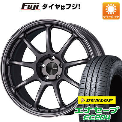 【新品国産5穴100車】 夏タイヤ ホイール４本セット 215/45R17 ダンロップ エナセーブ EC204 エンケイ PF09 17インチ :fuji 1674 151190 25556 25556:フジ スペシャルセレクション