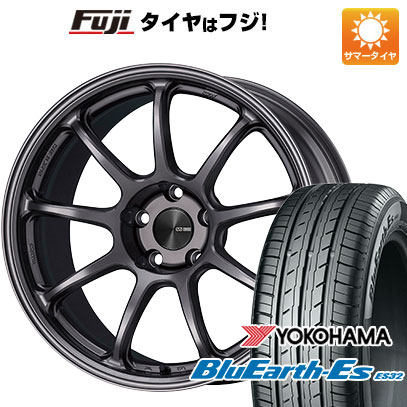 【新品国産5穴114.3車】 夏タイヤ ホイール４本セット 225/55R18 ヨコハマ ブルーアース ES32 エンケイ PF09 18インチ :fuji 1321 151207 35472 35472:フジ スペシャルセレクション